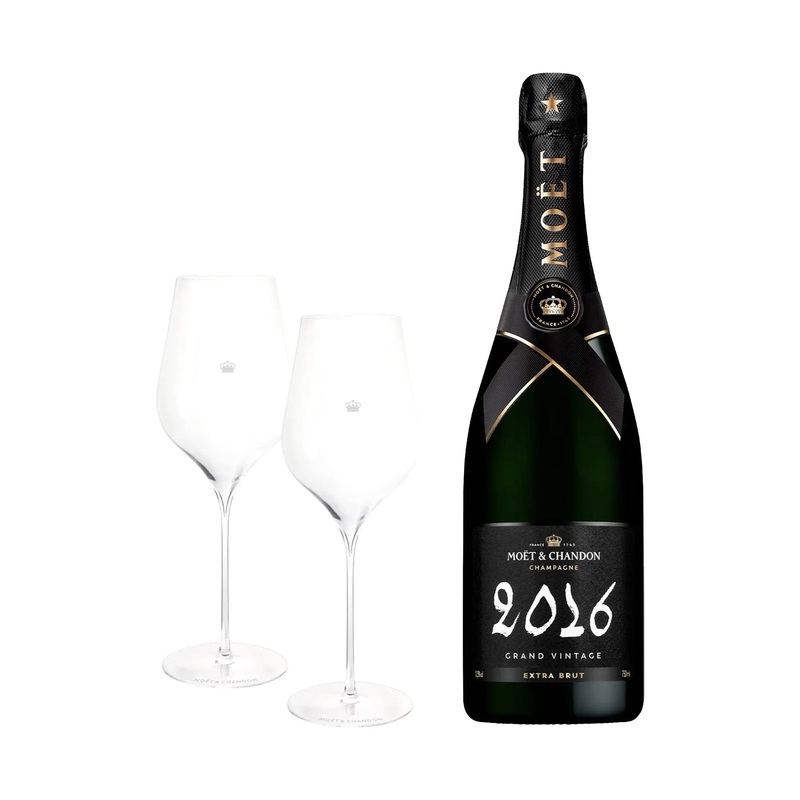 Mot & Chandon Grand Vintage 2016 75 cl. inkl. to MOT Signature Glas