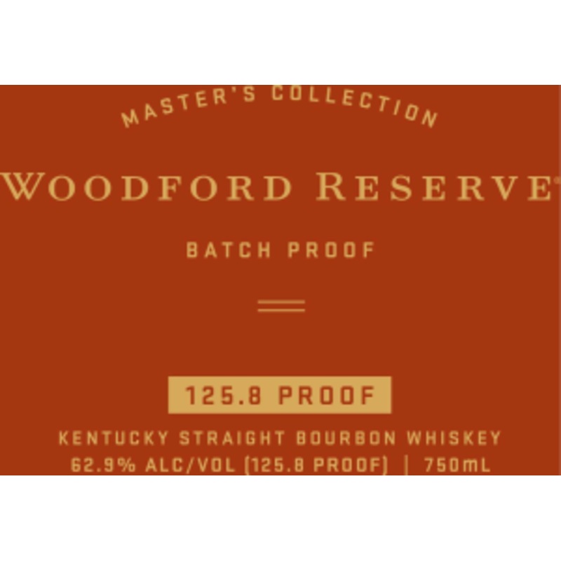 Woodford Reserve Master’s Collection Batch Proof Kentucky Straight Bourbon Whiskey