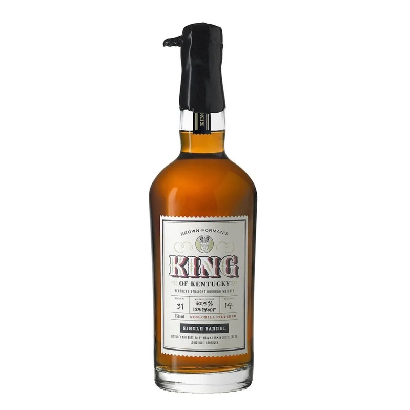 2021 Brown Formans King of Kentucky Single Barrel 14 Year Old Kentucky Straight Bourbon Whiskey 750ml