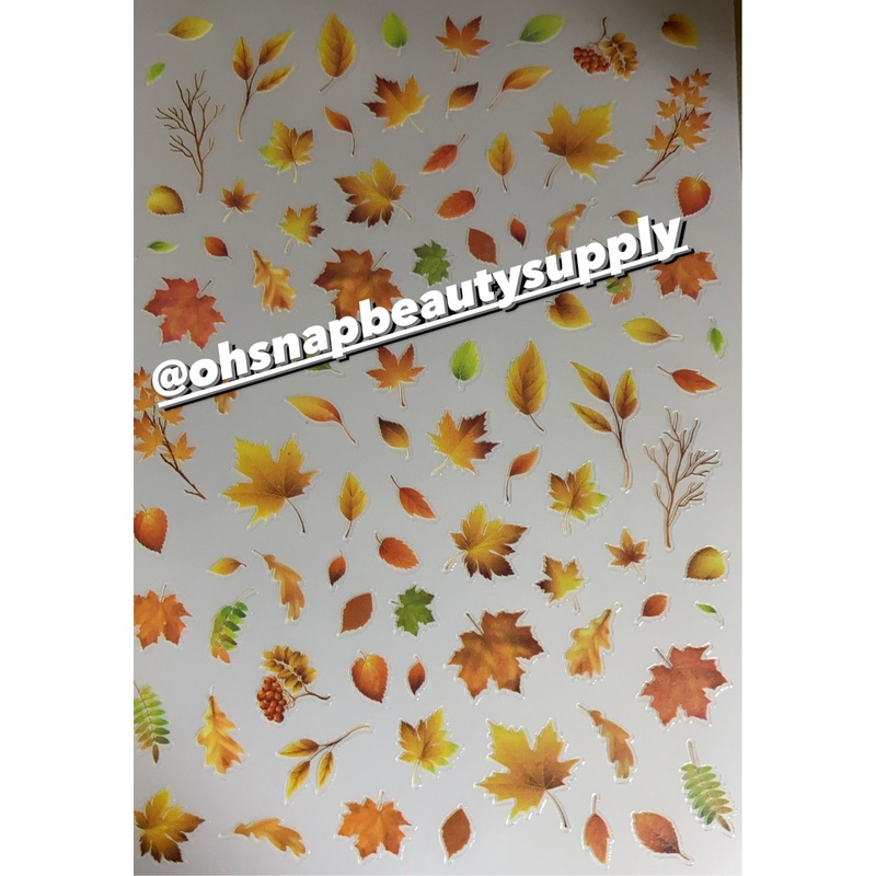 *** Leaf 25-01 Sticker