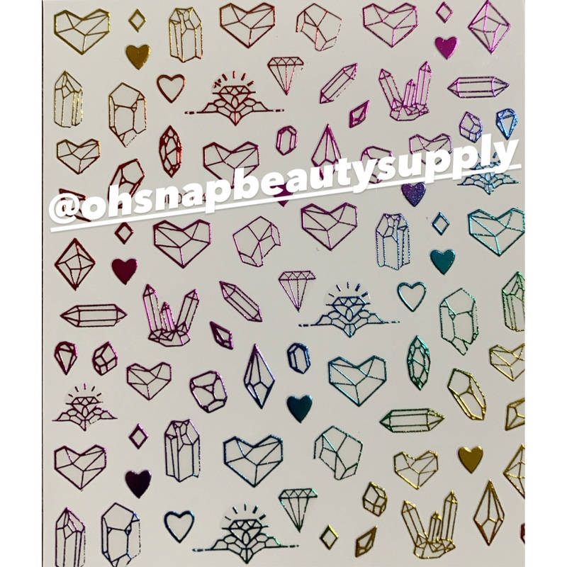 Color Heart 0204 Sticker