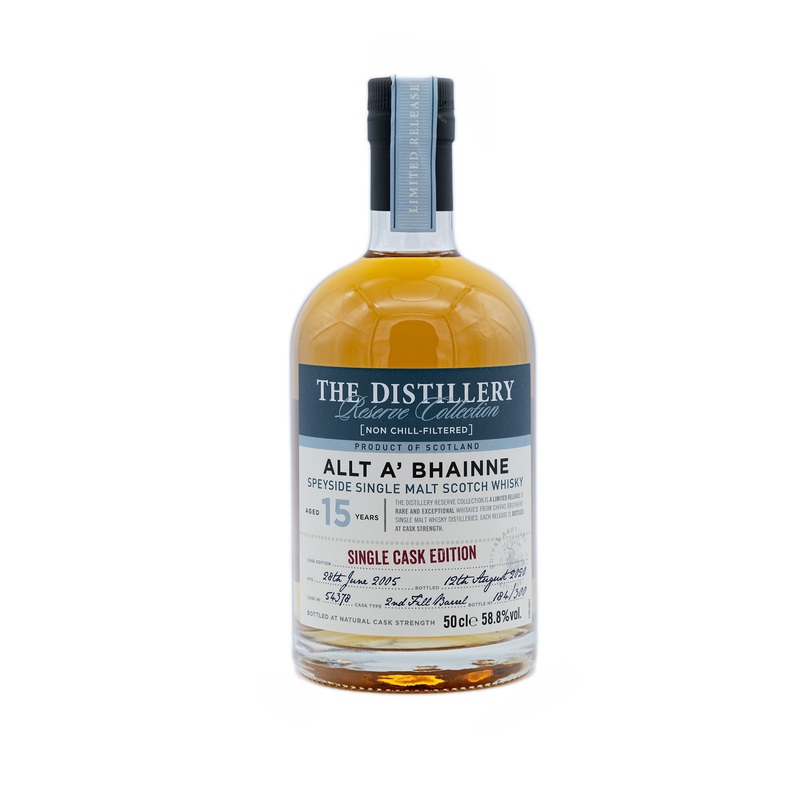 Allt’ A Bhainne 2005 15 Year Old Whisky 58.8%