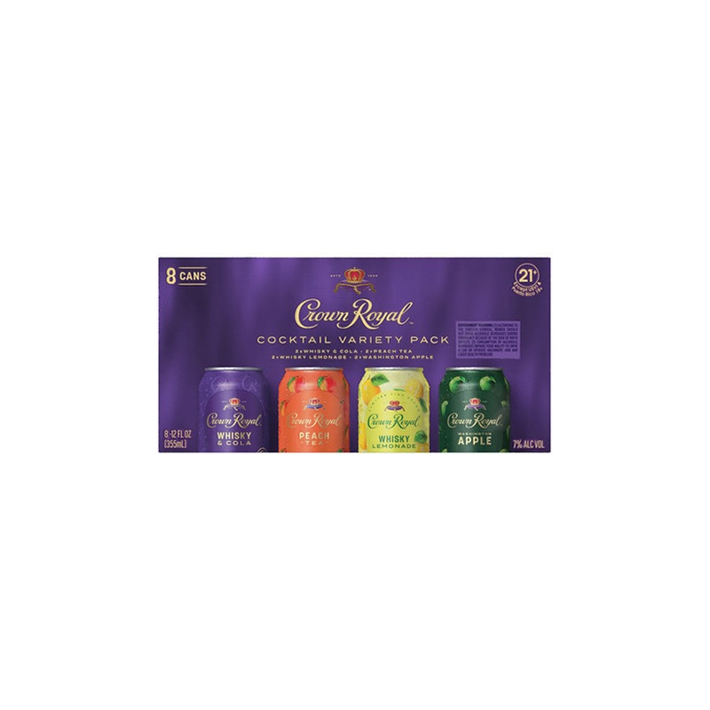 Crown Royal Variety 8Pk Cans