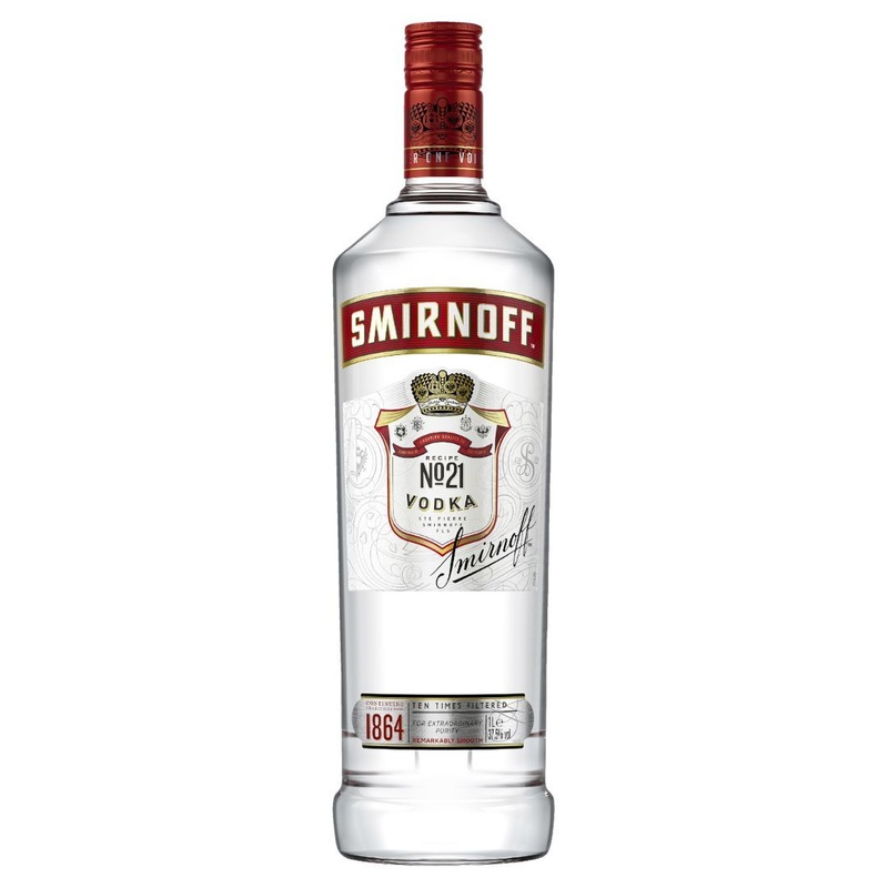 Smirnoff Red Vodka 1lt