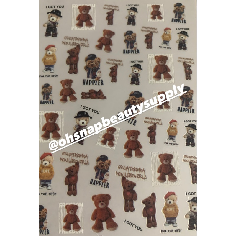 Teddy 20-02 Sticker