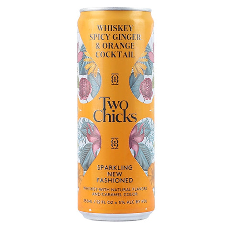 Two Chicks Sparkling New Fashioned