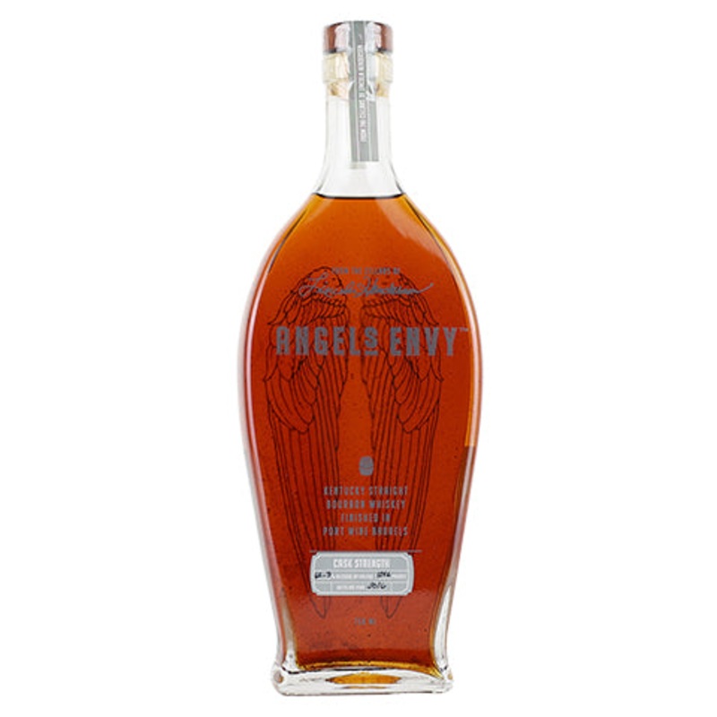 Angel’s Envy Port Wine Barrel Finish Cask Strength Kentucky Straight Bourbon Whiskey
