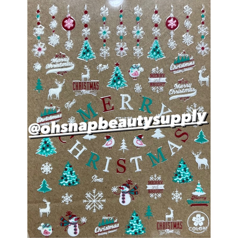 *Christmas CY 019 Sticker