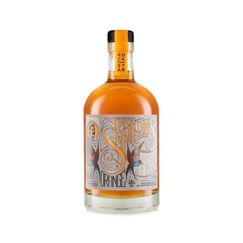Rockstar Two Swallows Orange & Ginger Spiced 50cl