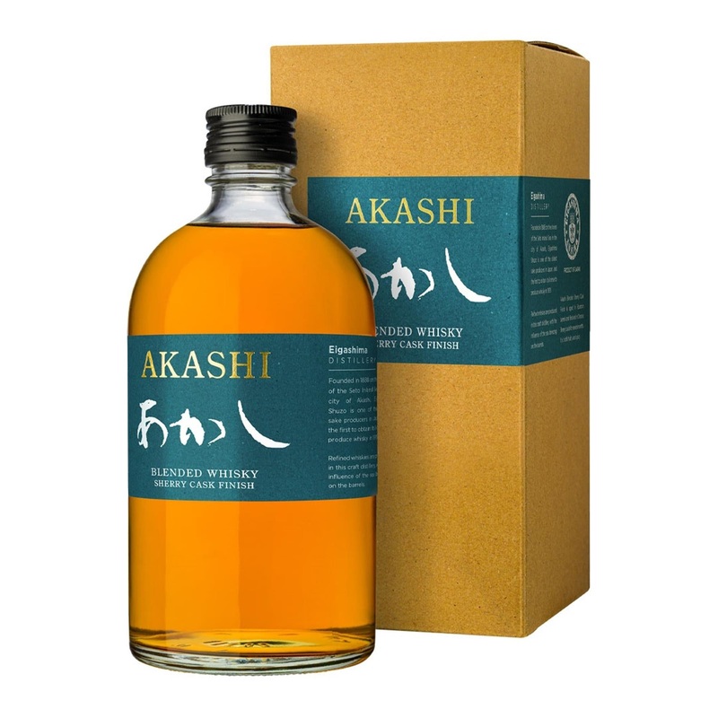 Akashi Japanese Blended Whisky Sherry Cask 50cl