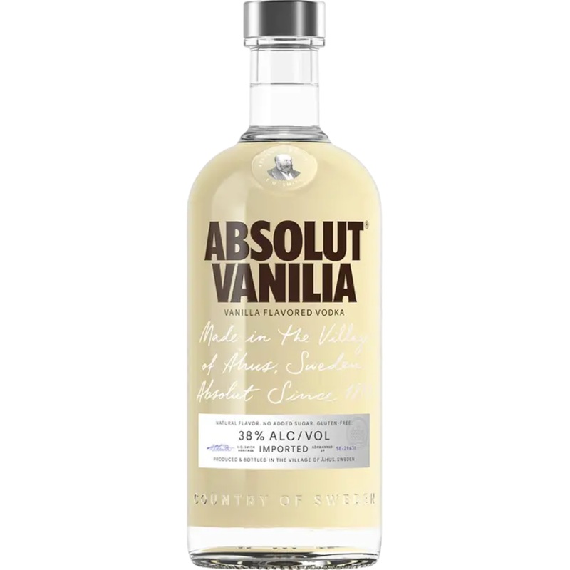 Absolut Vanilla Flavored Vodka 750ml