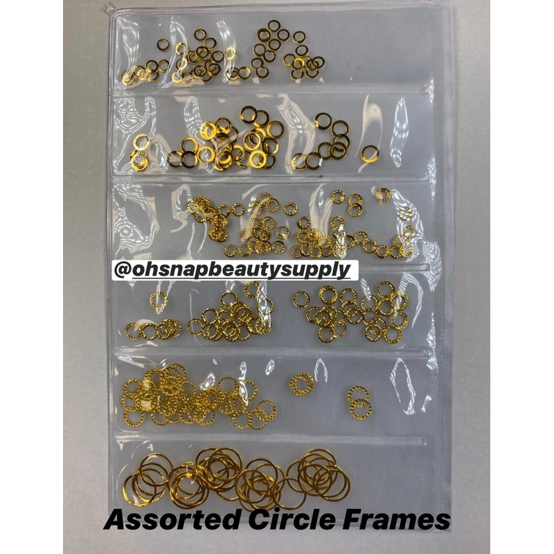 Assorted Circle Frames ( GOLD )