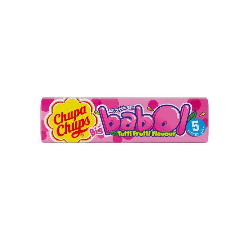Chupa Chups Big Babol – Tutti Frutti Flavour 1 BOX (20pc)