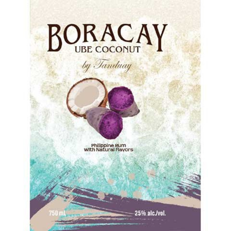 Tanduay Boracay Ube Coconut Rum