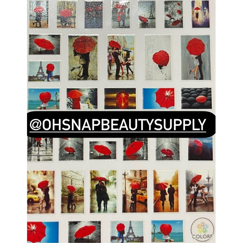 – RED Paris Love Heart CA 430  Sticker