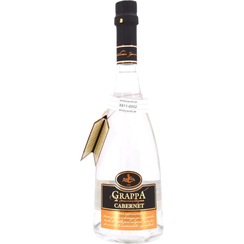 Zanin – Grappa Cabernet dry 70cl
