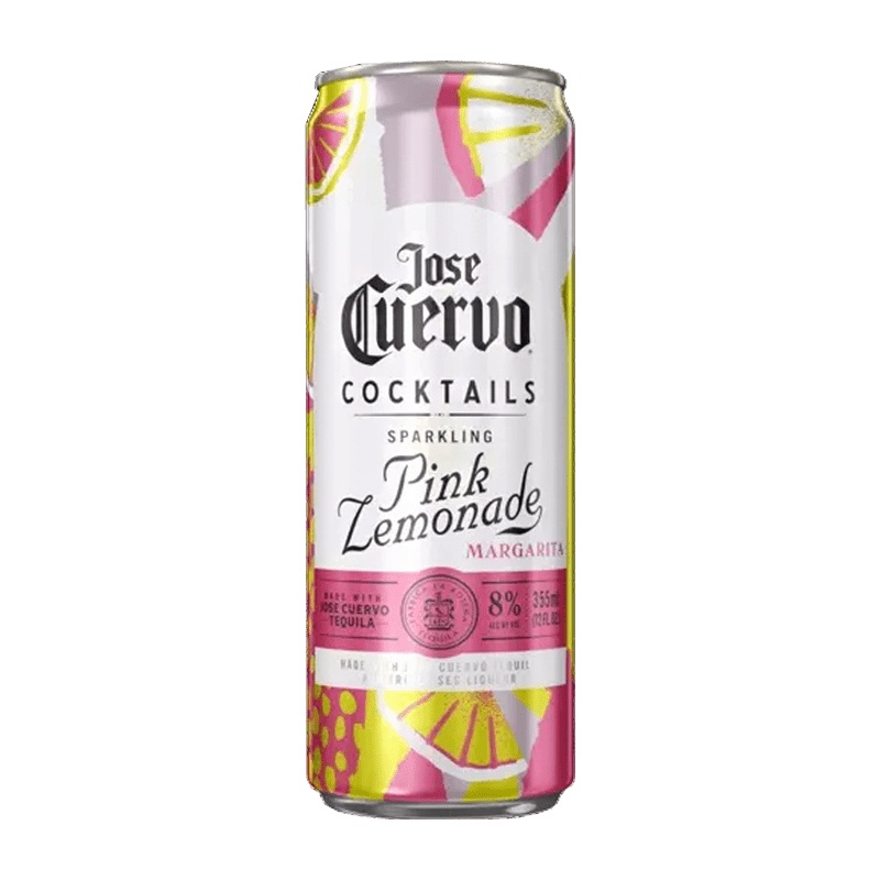 Jose Cuervo Authentic Sparkling Pink Lemonade 355mL 4 Pack