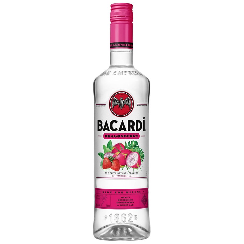 Bacardi Dragon Berry Rum 750ML