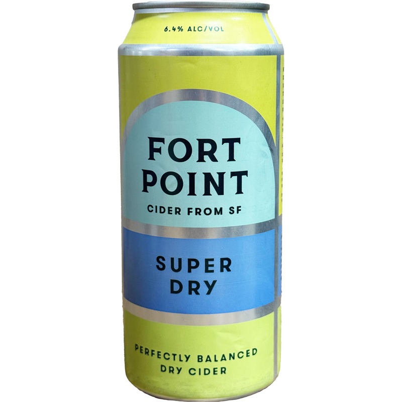 Fort Point Super Dry Cider 16oz Can