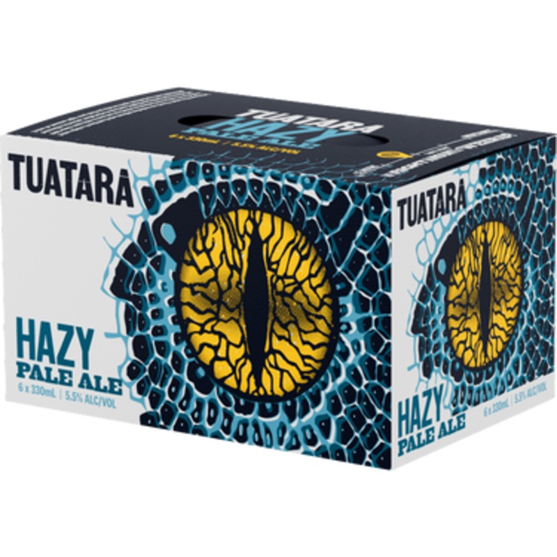 Tuatara Hazy Pale Ale 6 Pack Cans 330ml