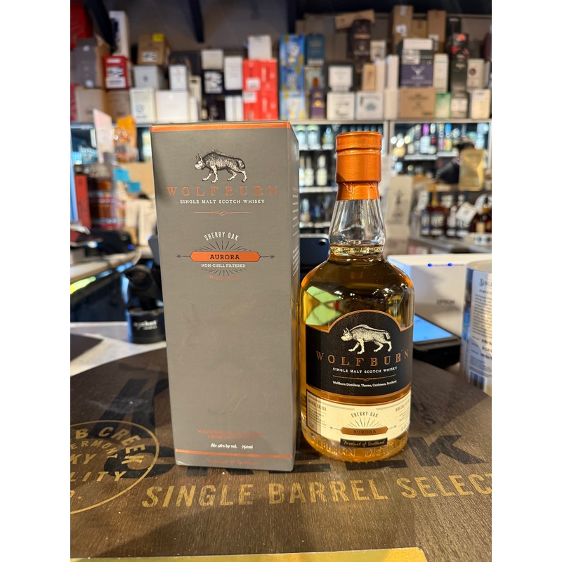 Wolfburn Aurora Sherry Oak Single Malt Scotch Whisky 46% Alc 750ml