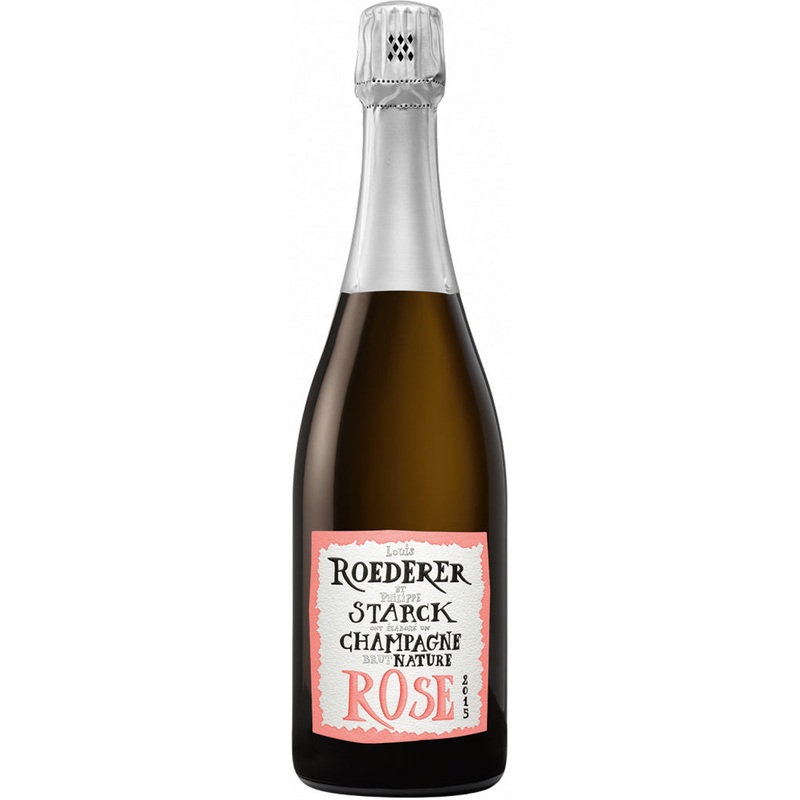 Louis Roederer Philippe Stark Brut Nature Rose 2015 750ml