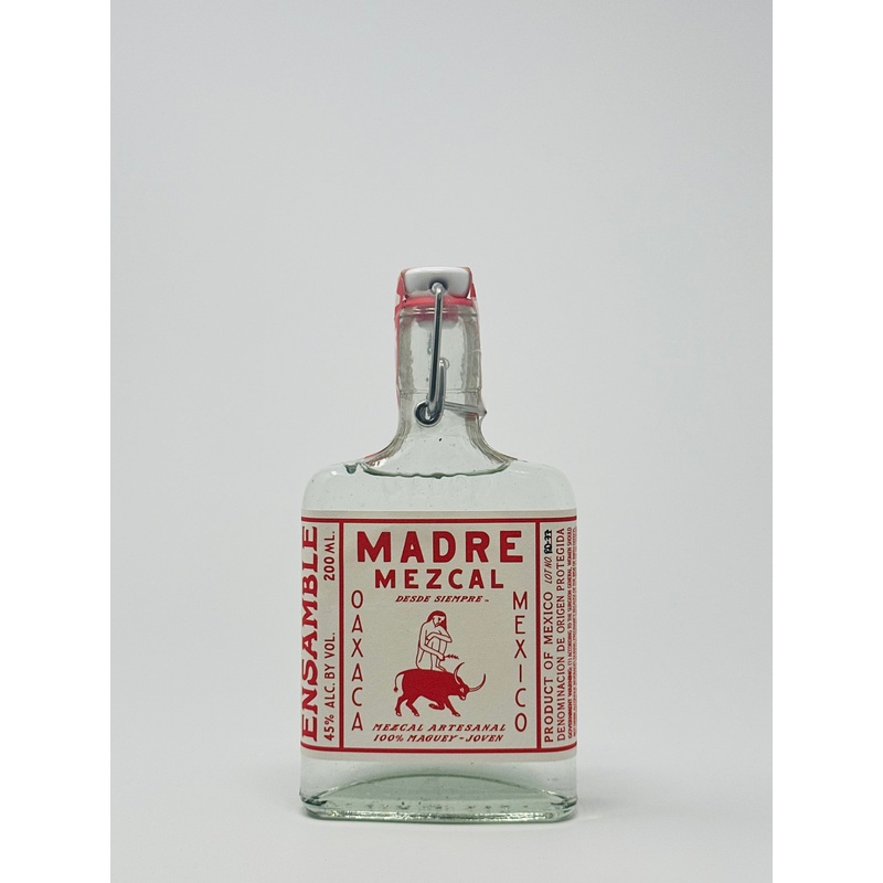 Madre Mezcal, Ensamble Espadin and Cuishe Joven Mezcal 200ml