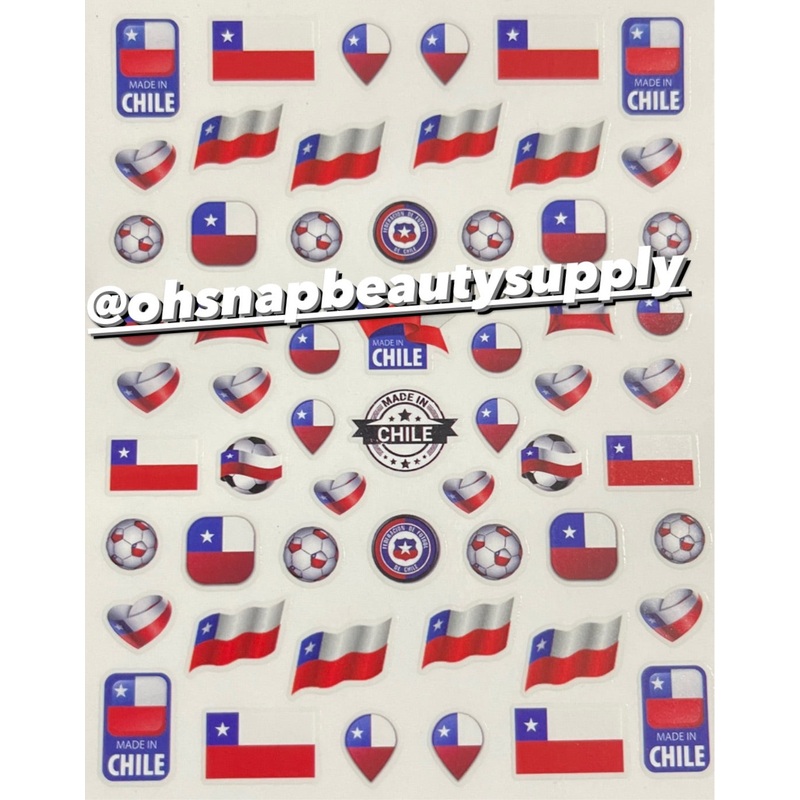 * COUNTRY 1201 CHILE Sticker