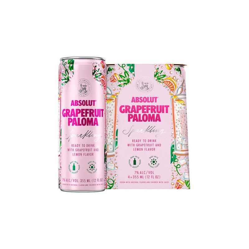 Absolut Grapefruit Paloma 4PK