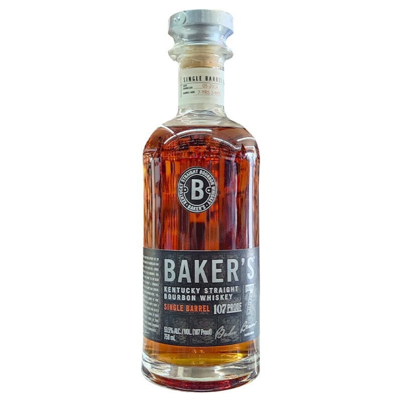 Baker’s Single Barrel 7 Year Bourbon Whiskey – 750ml