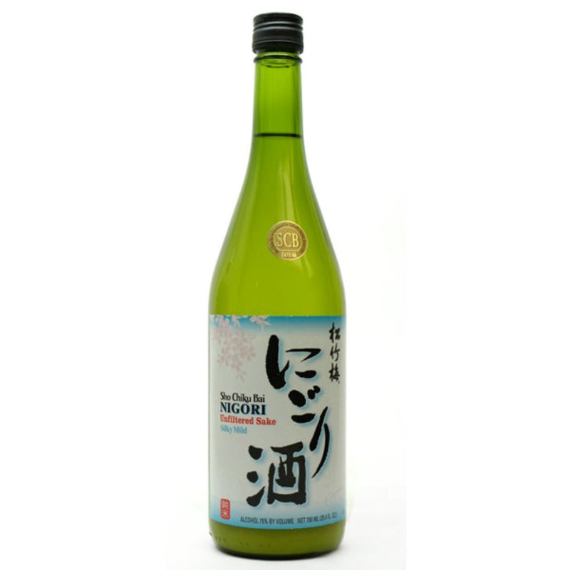 Sho Chiku Bai Sake Nigori Unfiltered 750ml
