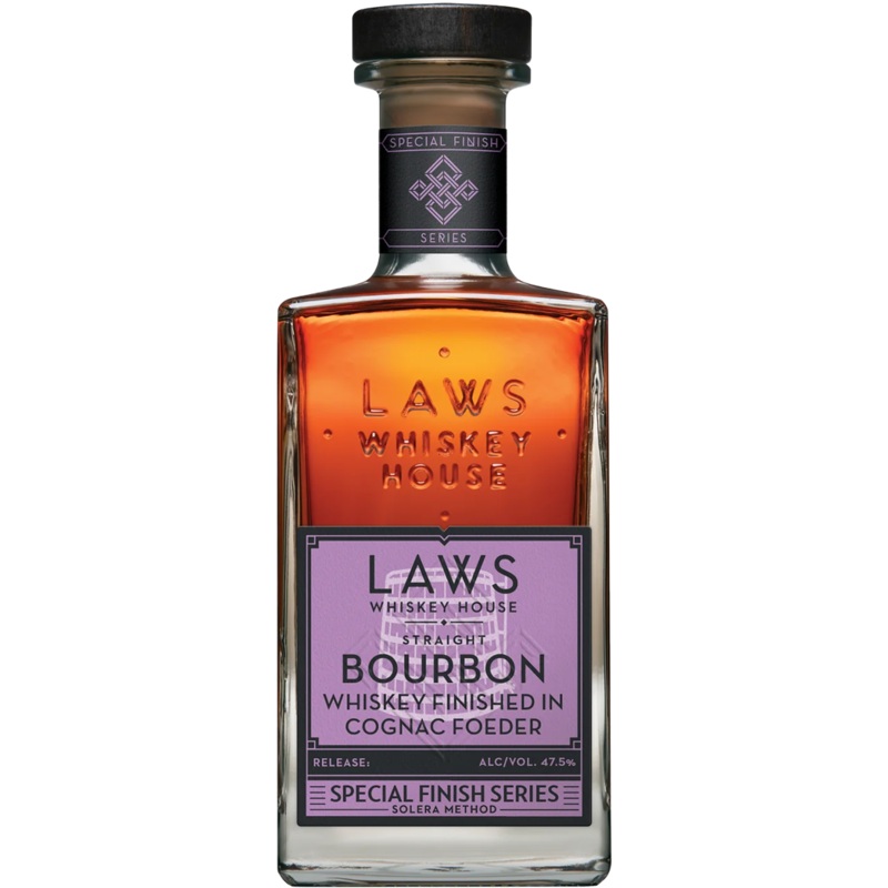 A.D. Laws ‘Four Grain’ Cognac Cask Finish Straight Bourbon Whiskey