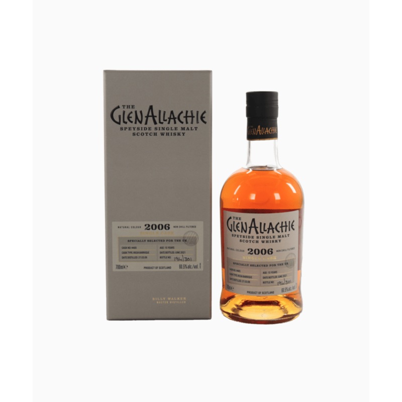 GlenAllachie – 15 Year Old (2006) Single Cask #4465 (Rioja Barrique)