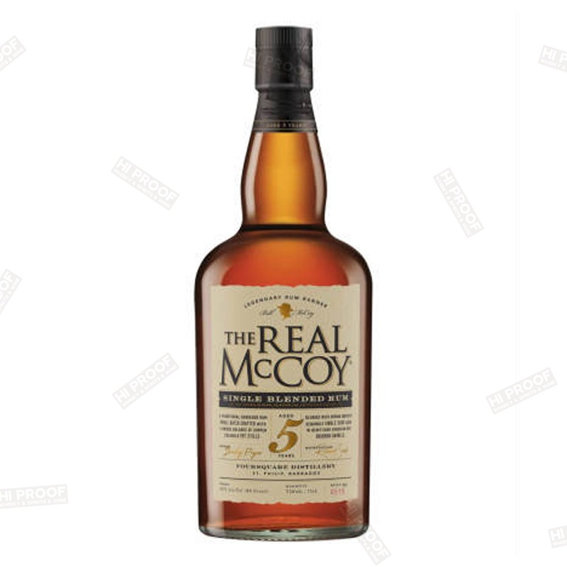 THE REAL MCCOY RUM 5 YEAR OLD 750ML