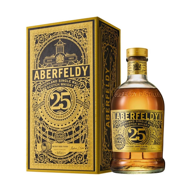 Aberfeldy 25 Year Old 125th Anniversary Limited Edition Scotch Whisky