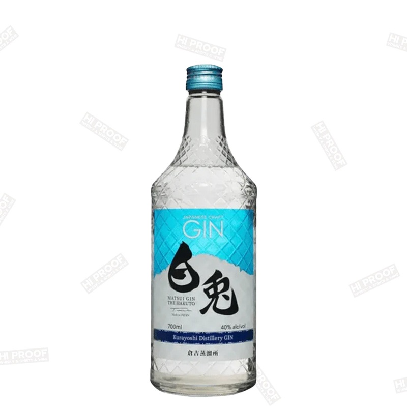 The Hakuto Gin 80 Proof 700ml