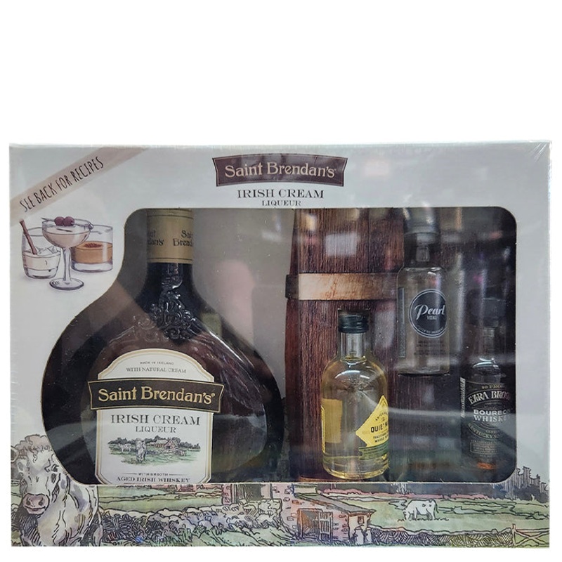 Saint Brendan’s Irish Cream Shot Set Liqueur – 750ml