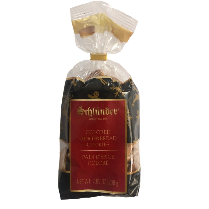 Schluender Colored Gingerbread Cookies 200g