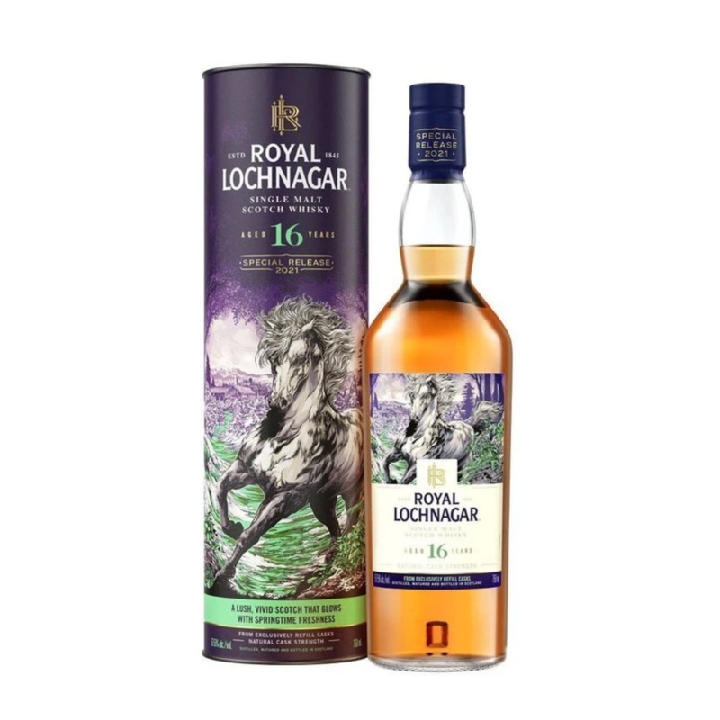 2021 Royal Lochnagar Special Release 16 Year Old Single Malt Scotch Whisky, Highlands, Scotland (750ml)