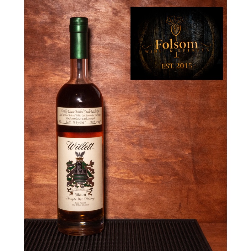 Willett 4 Year Old Family Estate Small Batch Rye Whiskey 750ml