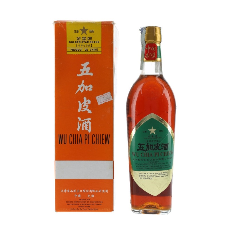 Wu Chia Pi Chiew Golden Star Brand Baijiu 0,5l