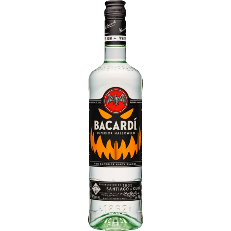 Bacardi Carta Blanca ‘Superior Halloween’ White Rum