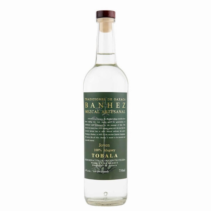 Banhez Mezcal Artesanal Tobala Oaxaca 750ml