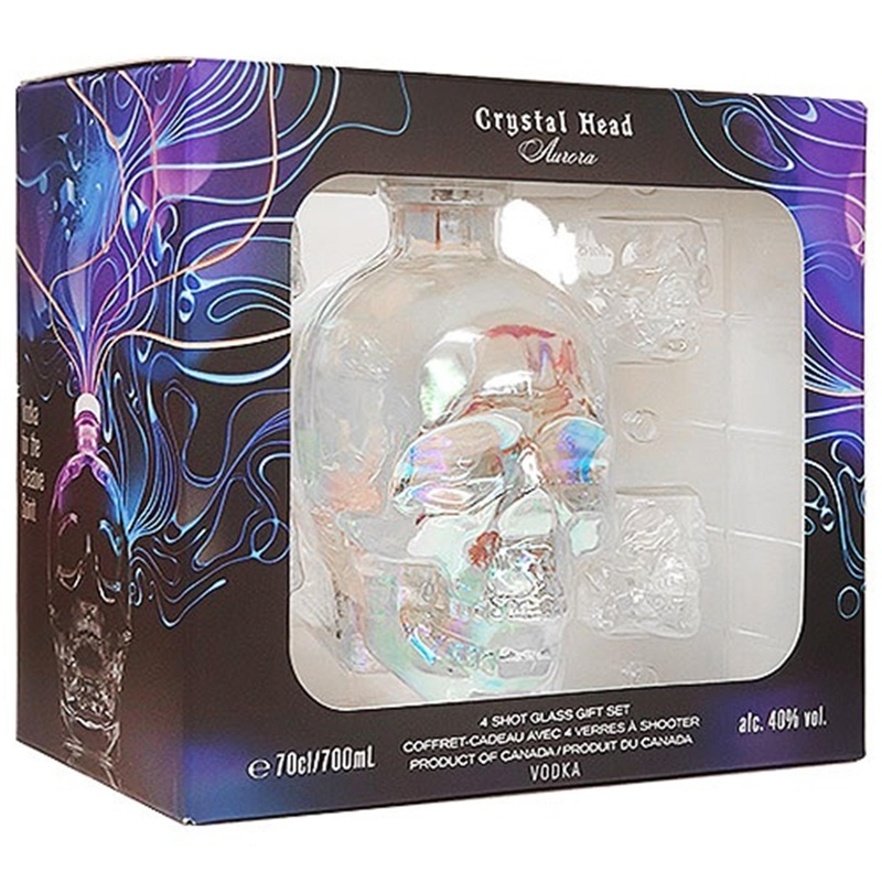 Crystal Head Vodka Aurora Gift Pack 70cl