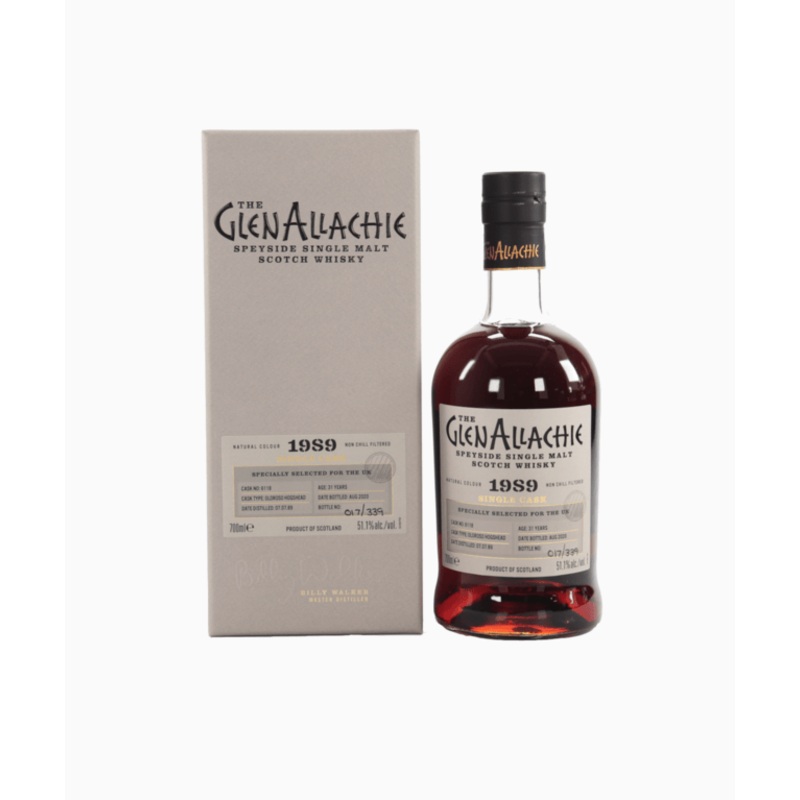 GlenAllachie – 31 Year Old (1989) Single Cask #6118 (Oloroso)