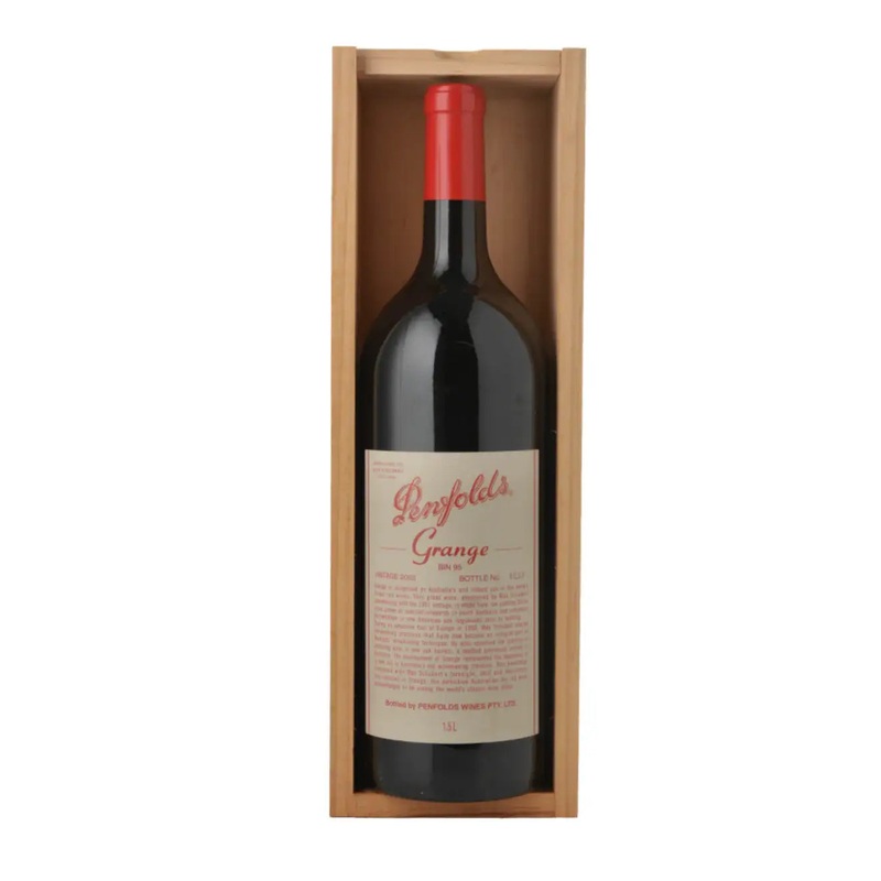 2005 Penfolds Bin 95 Grange Shiraz 1.5L Magnum Original Wooden Box