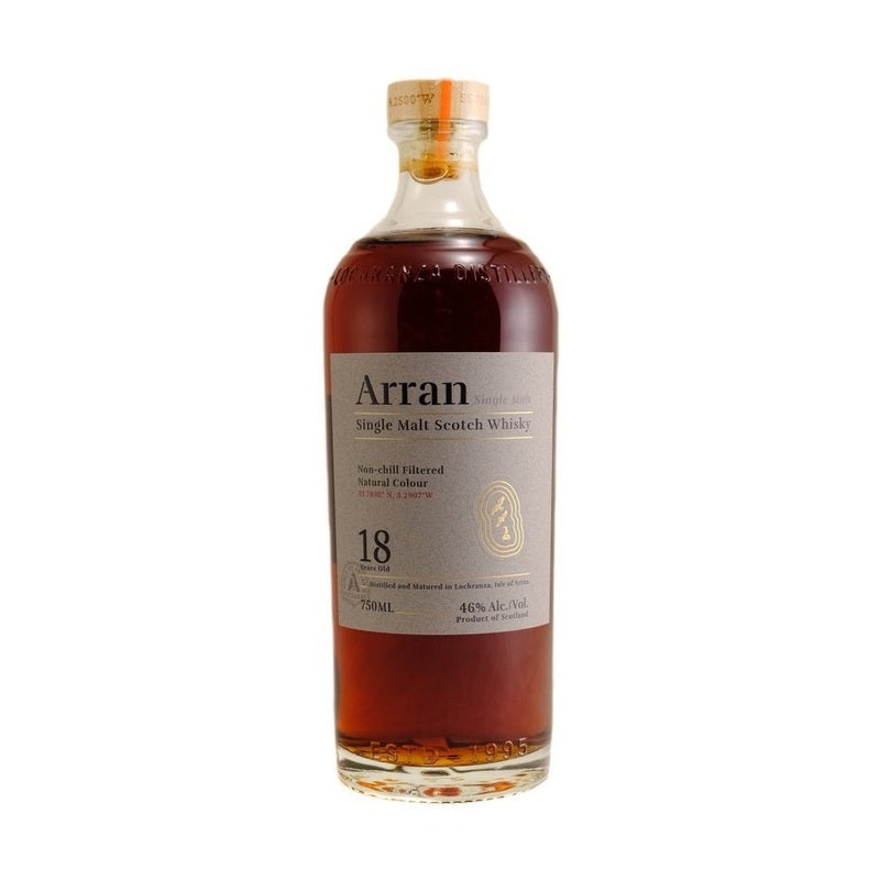 Arran 18 Year Old Single Malt Scotch Whisky