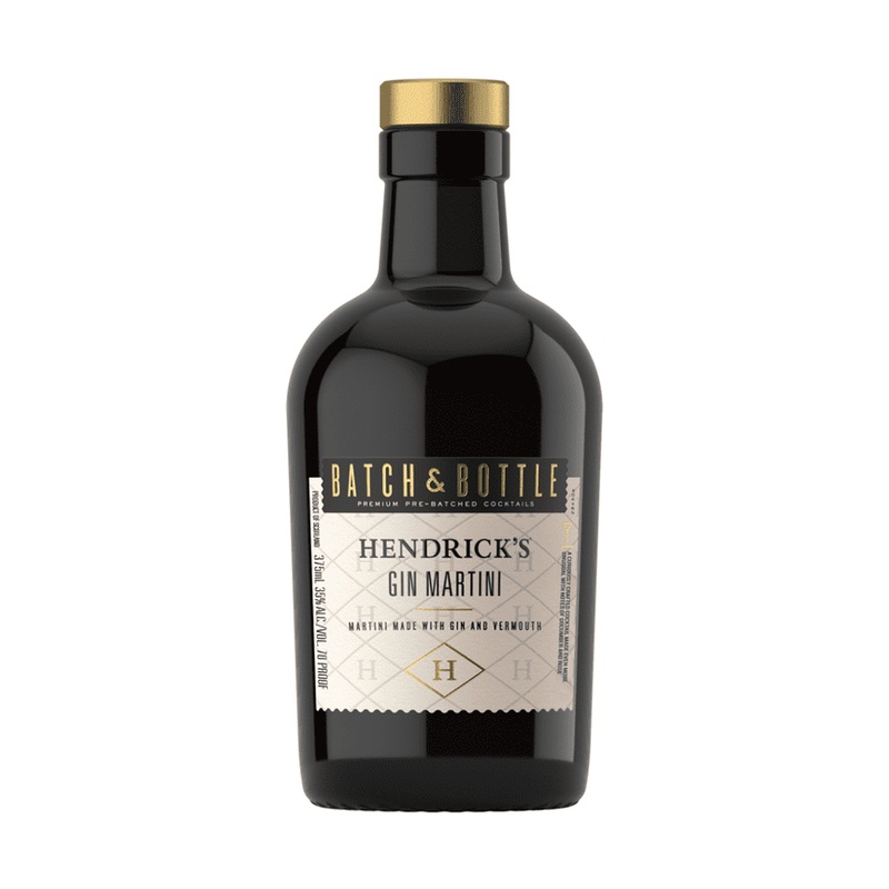 Batch & Bottle Hendrick’s Gin Martini Cocktail (375ml)
