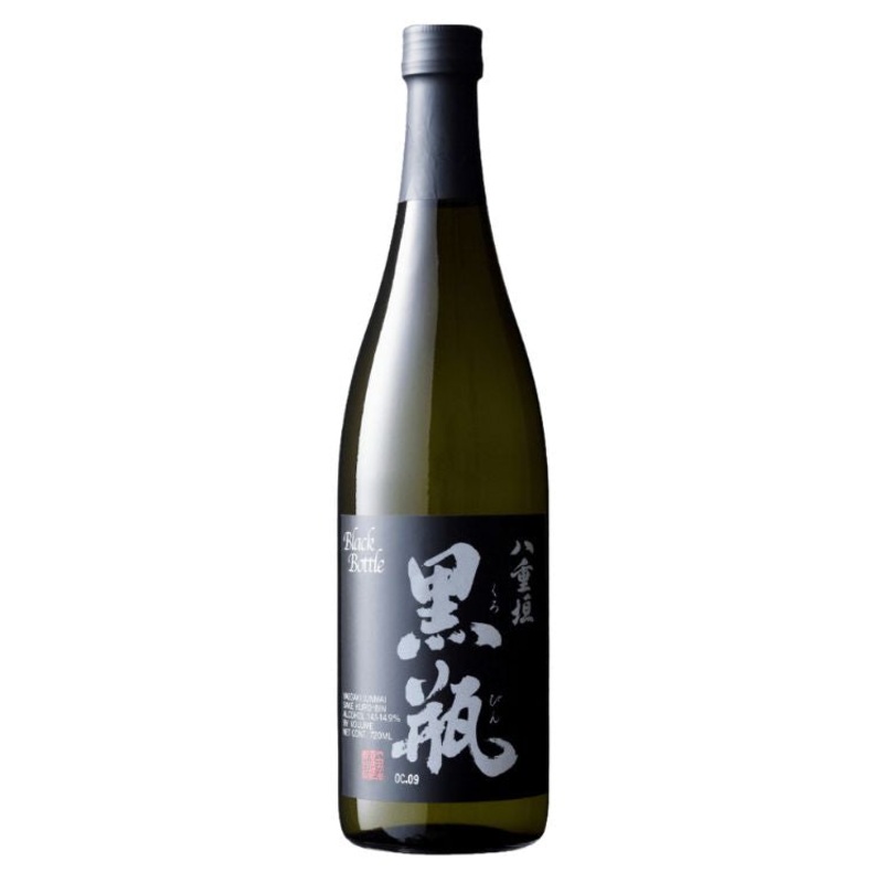 Yaegaki Sake Kuro-Bin Black Bottle – 720ml x 3