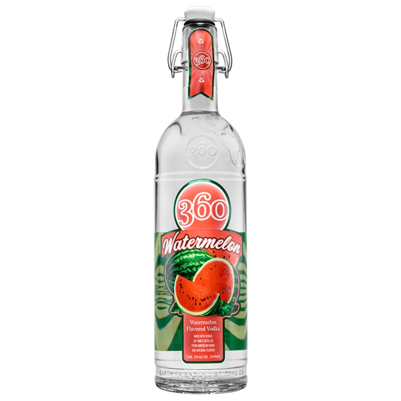 360 Watermelon Vodka, 750mL